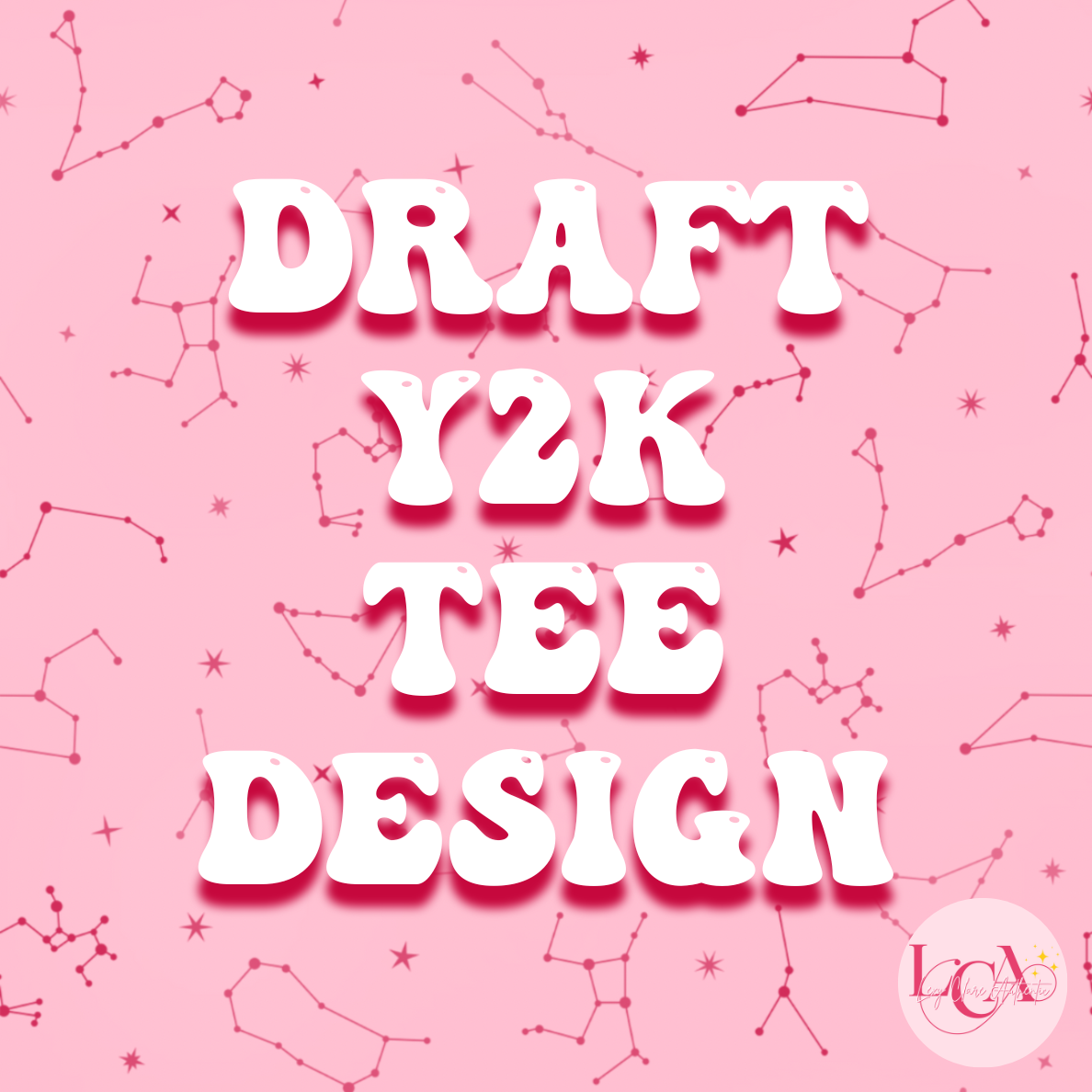 Draft Design of Custom Y2K Tee