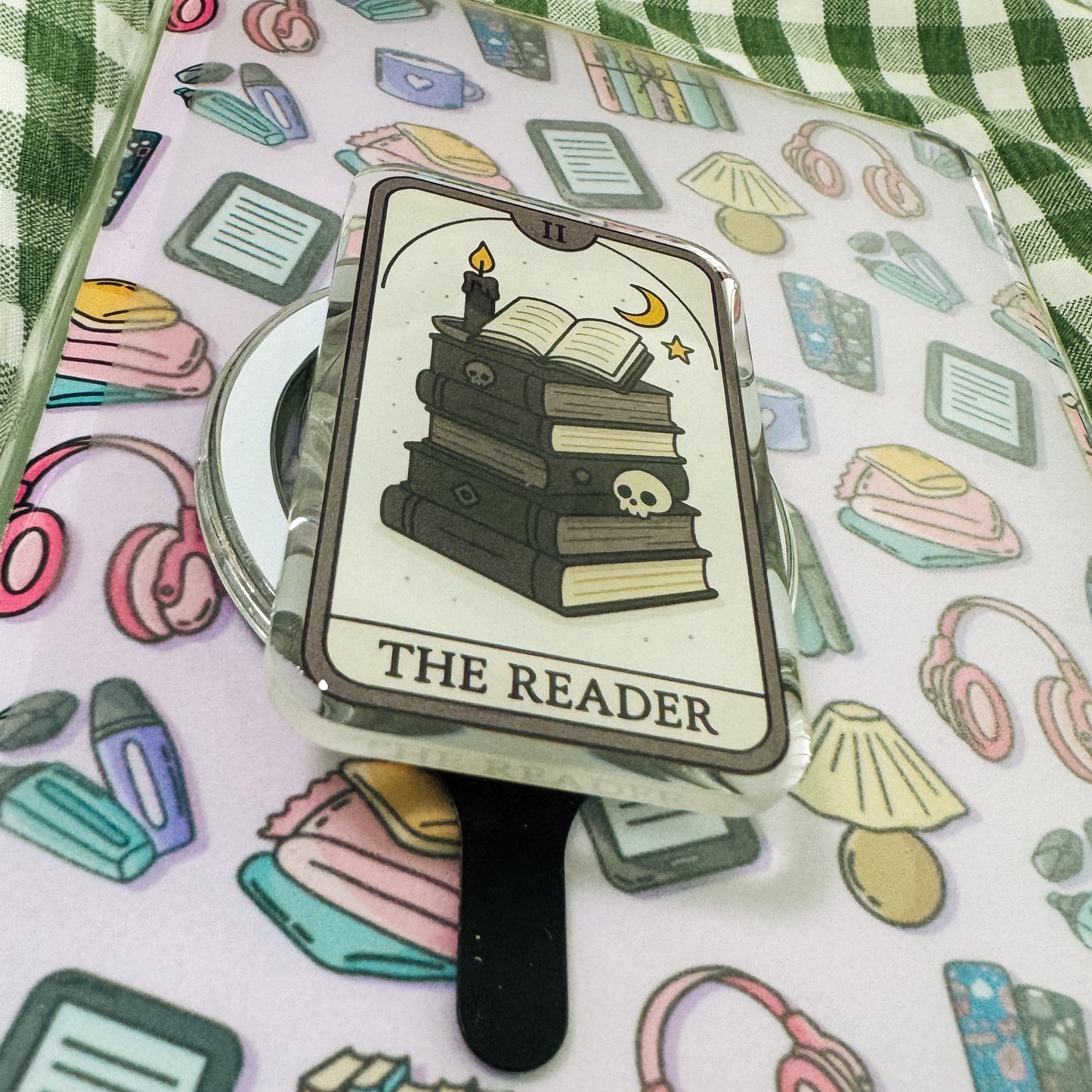 The Reader Tarot Kindle Phone Magnetic MagSafe Grip