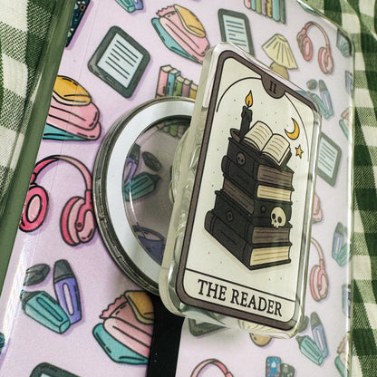 The Reader Tarot Kindle Phone Magnetic MagSafe Grip