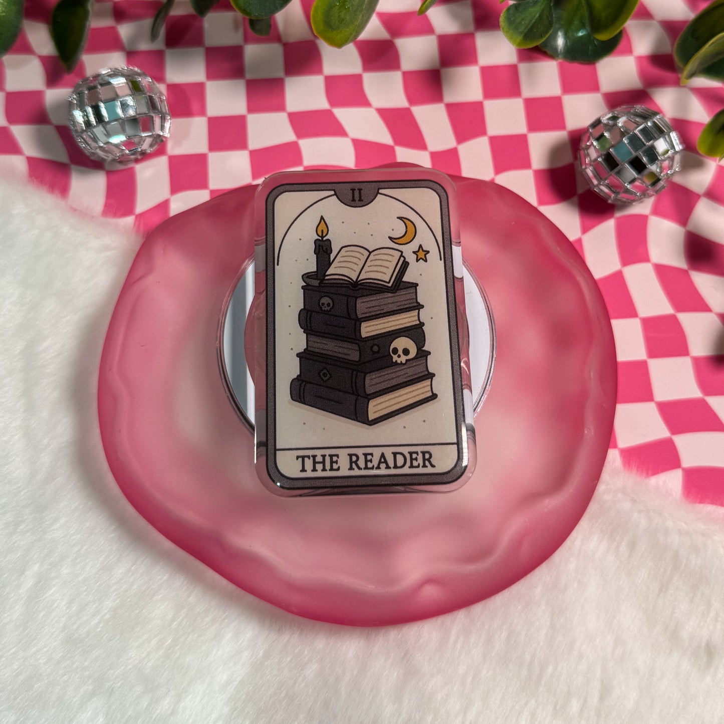 The Reader Tarot Magnetic Kindle Grip | MagSafe Kindle & Phone Grip