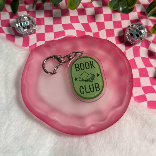 Book Club Keyring