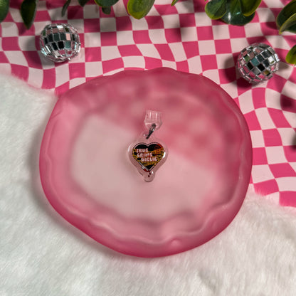 True Crime Girlie Kindle Phone Charm