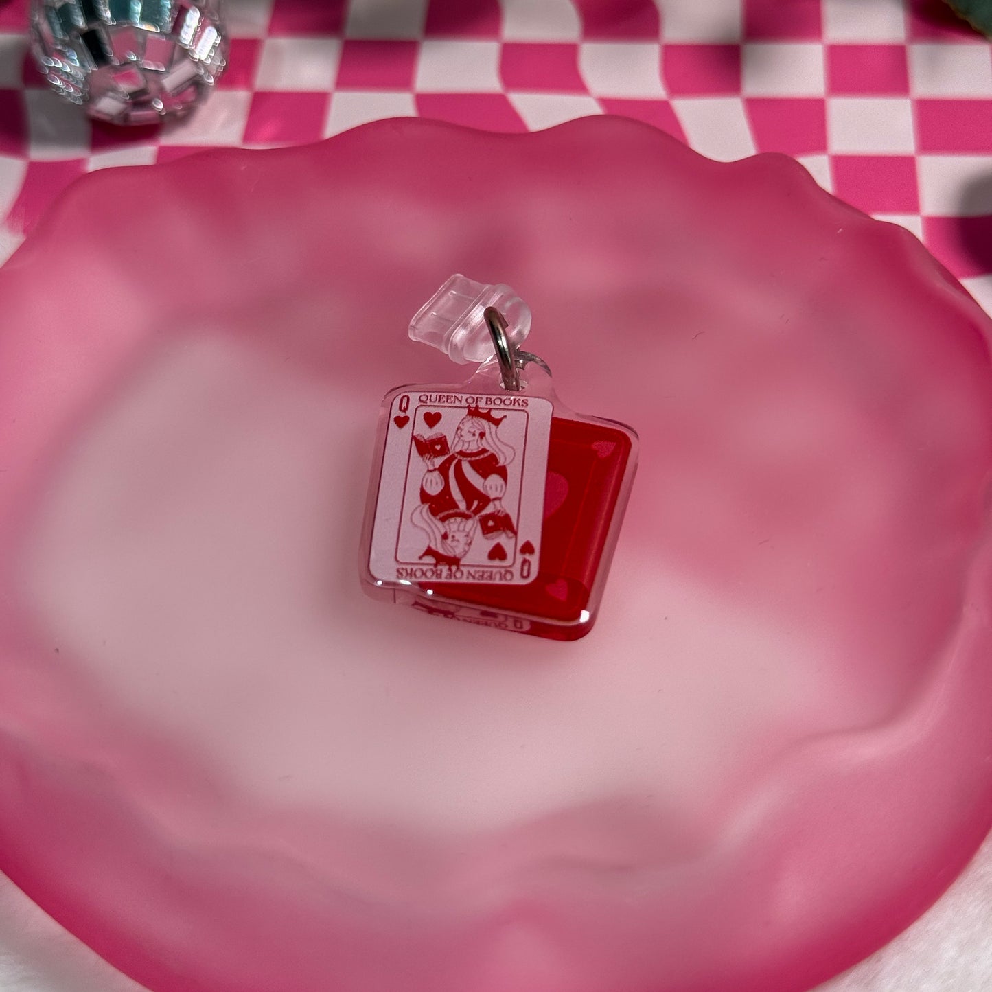 Queen of Books Kindle Charm | Kindle & Phone Charm