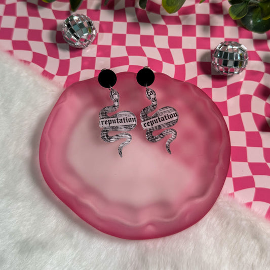 Reputation Acrylic Earrings