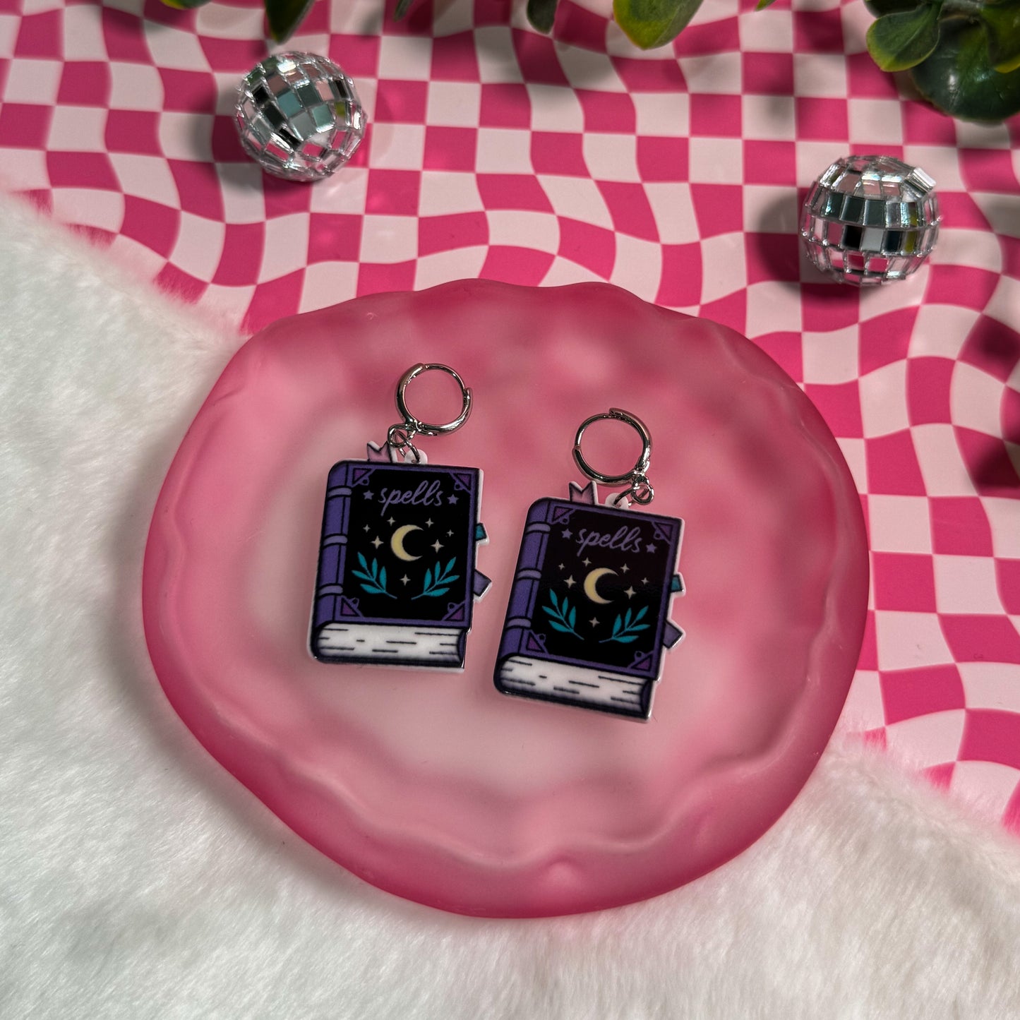 Spell Book Earrings