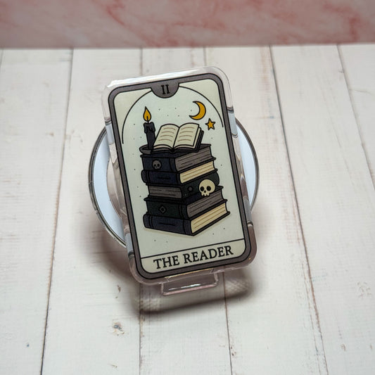 The Reader Tarot Kindle Phone Magnetic MagSafe Grip