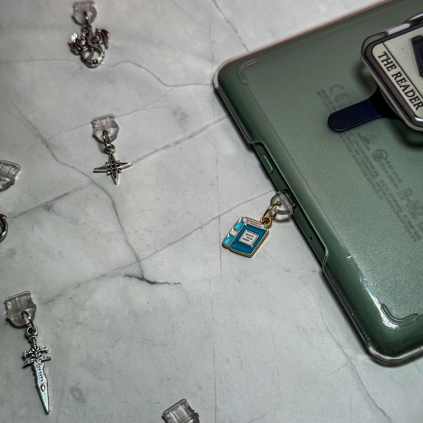 Kindle Phone Charm