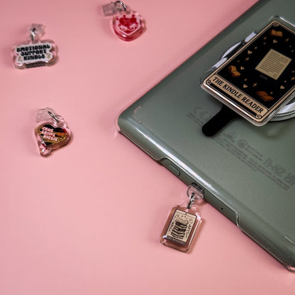 Spooky Reader Tarot Kindle Phone Charm