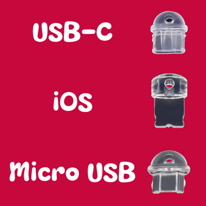 True Crime Girlie Kindle Phone Charm