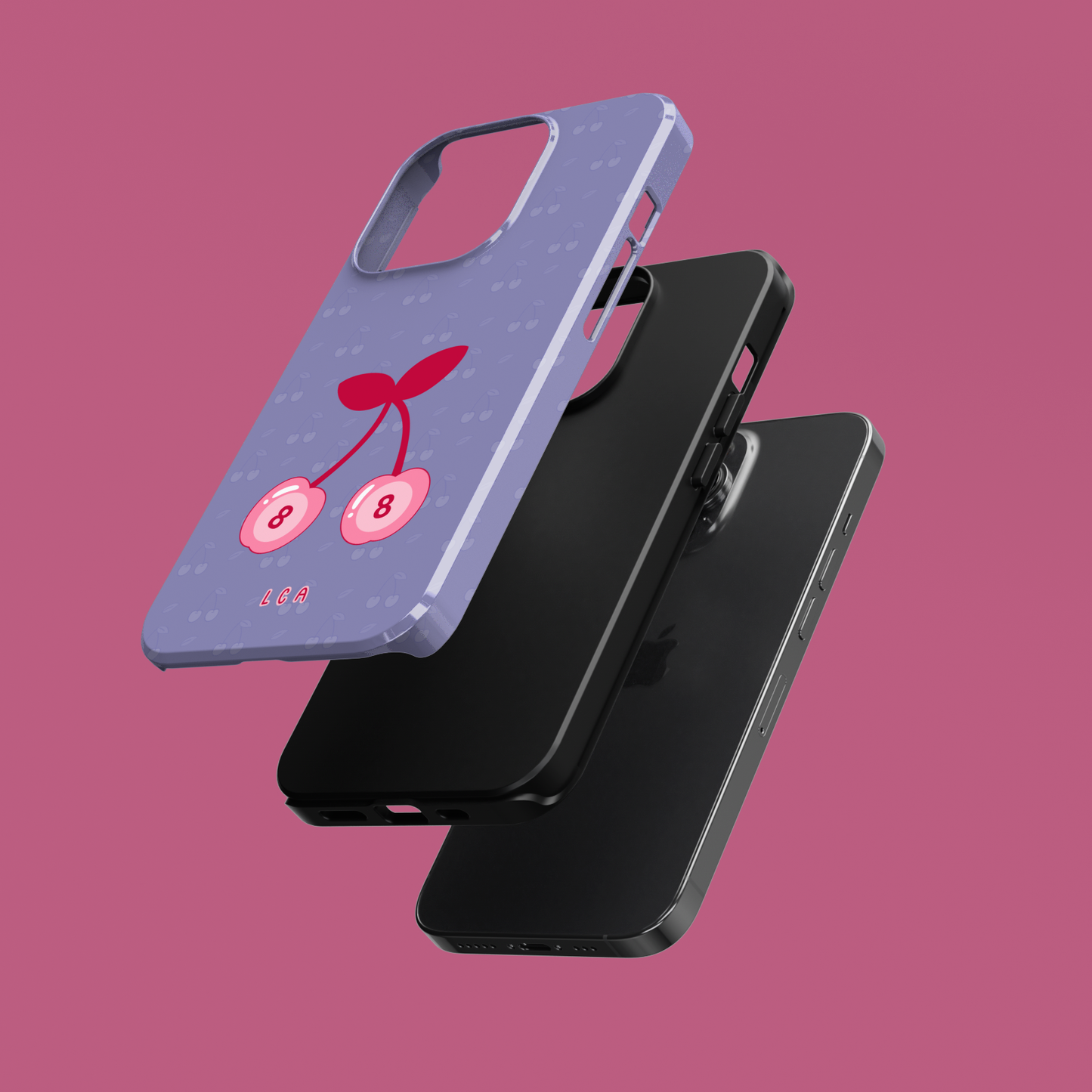 8 Ball Cherries Phone Case