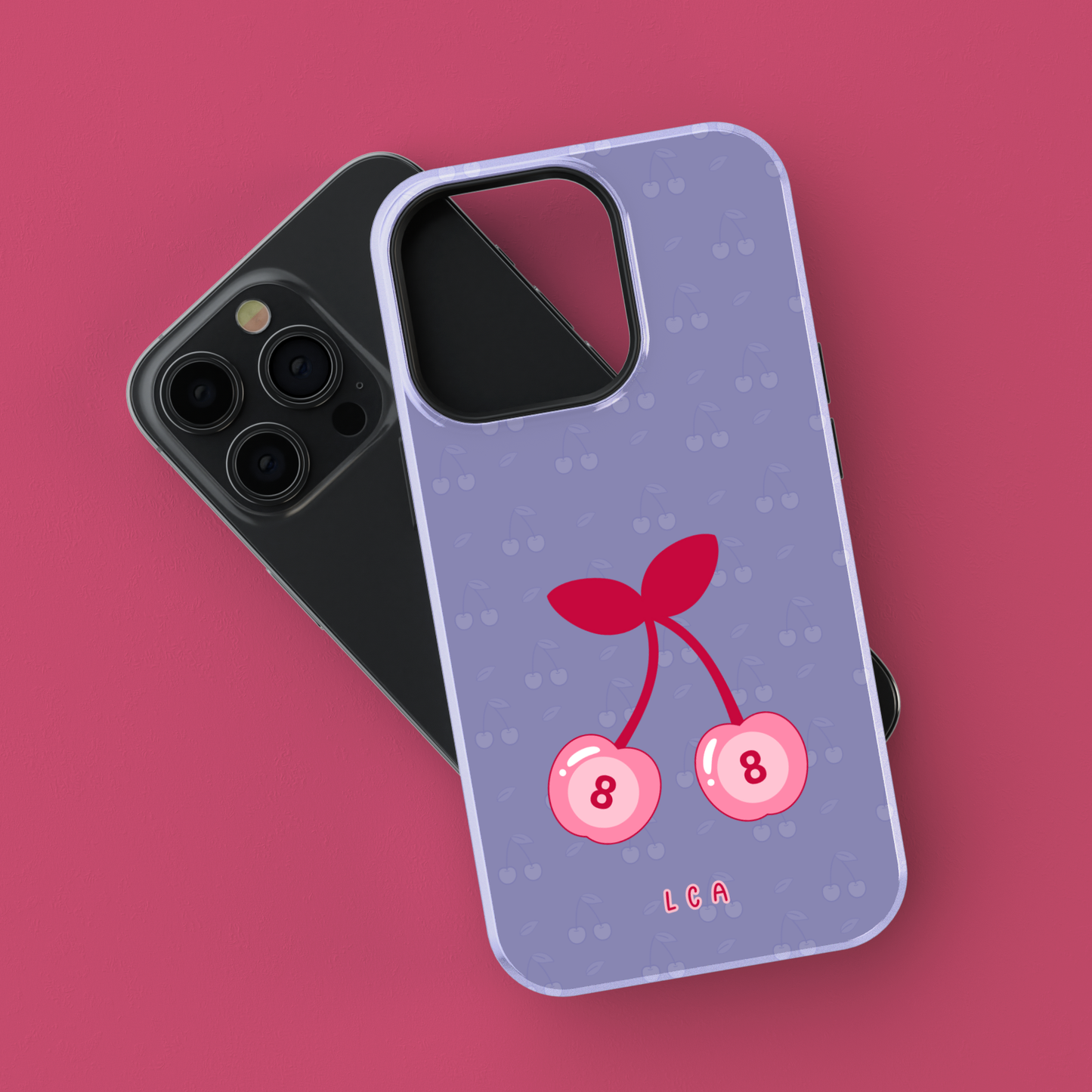 8 Ball Cherries Phone Case