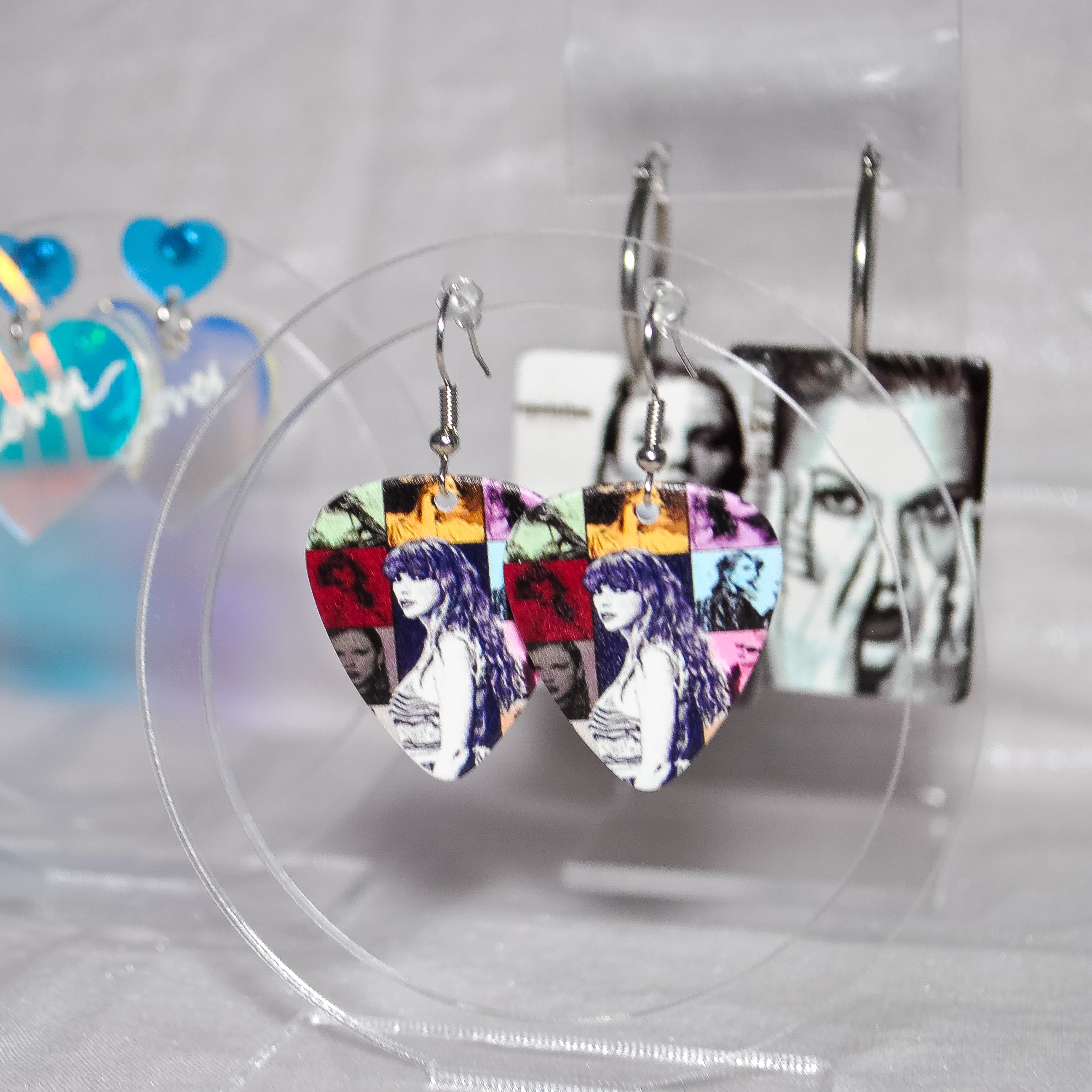 Guitar pick earrings on sale diy