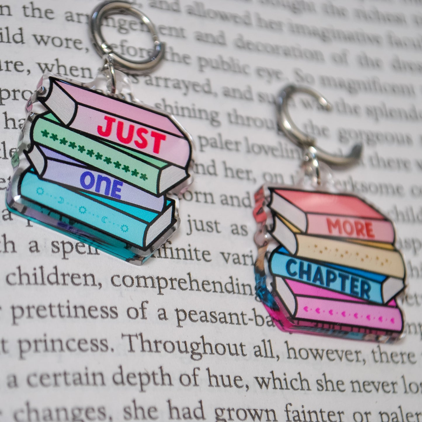 Just One More Chapter Earrings