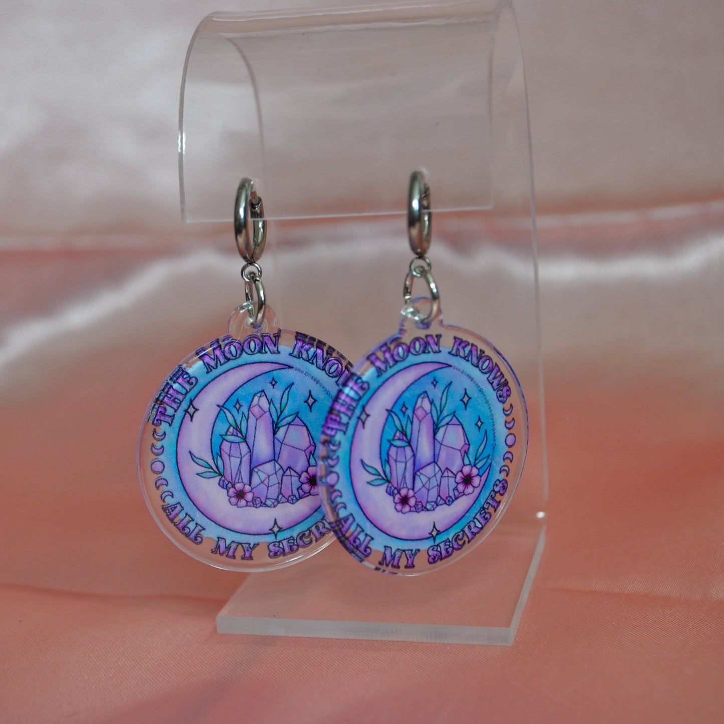 The Moon Knows All My Secrets Earrings