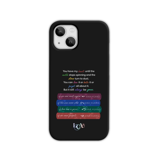 If Love Series… Book Stack Phone Case