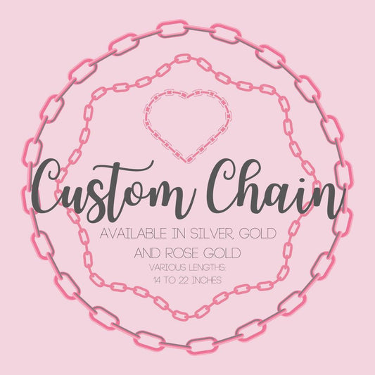 Personalised Custom Chain - Lxyclr Authentic