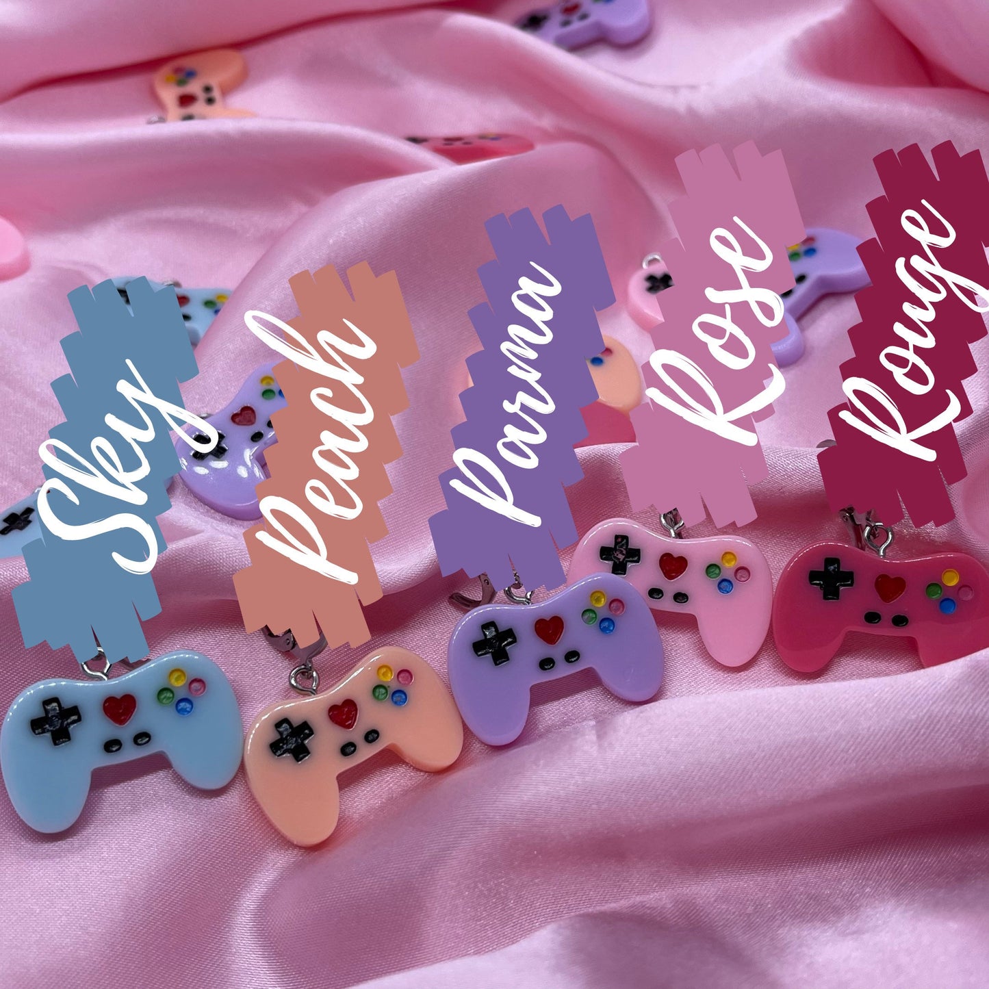 Gaming Controller Inspired Earrings | PS5 XBOX - Lxyclr Authentic