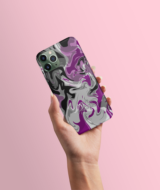 Abstract Asexual Slim Phone Case - Lxyclr Authentic