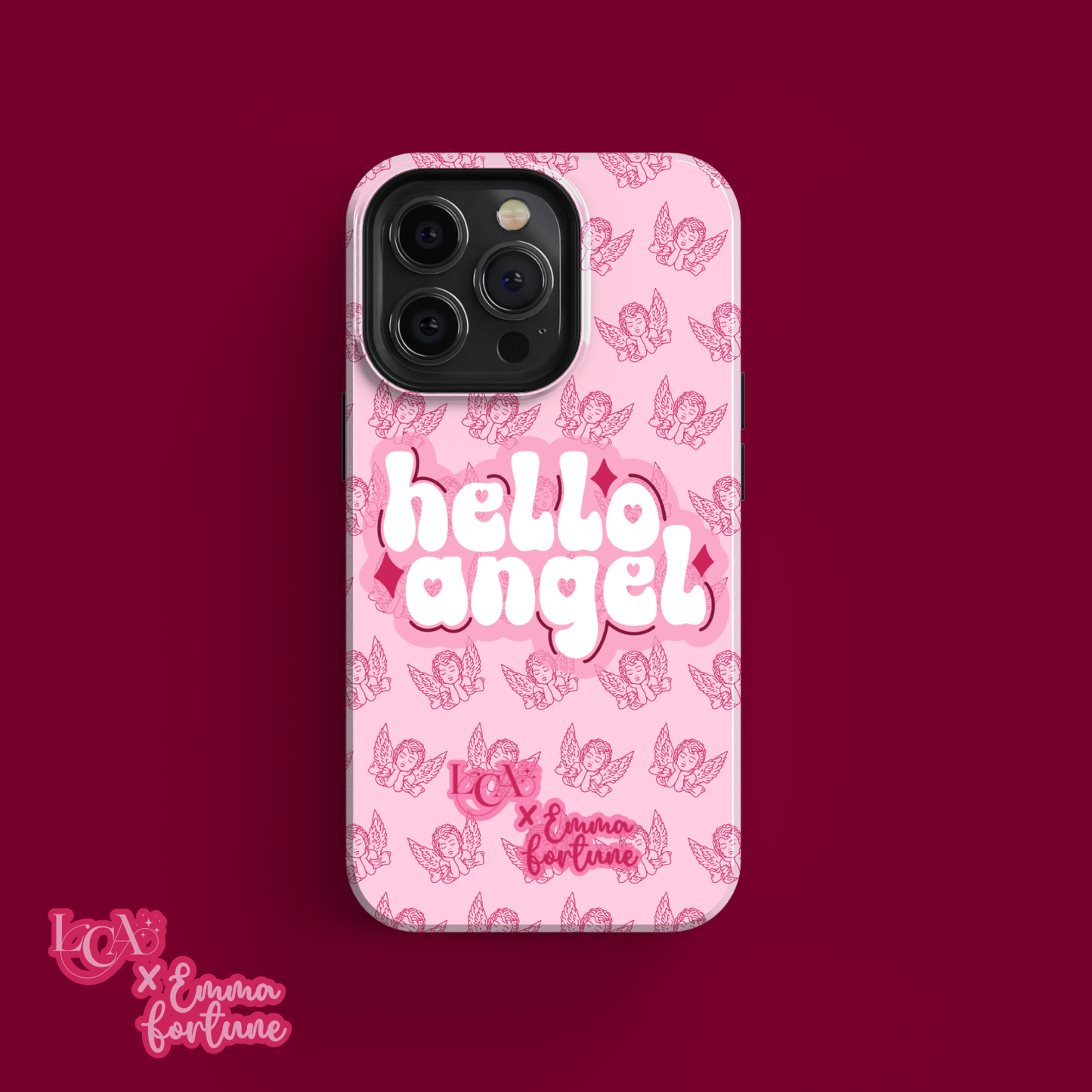 Hello Angel | LCA x Emma Fortune | Phone Case