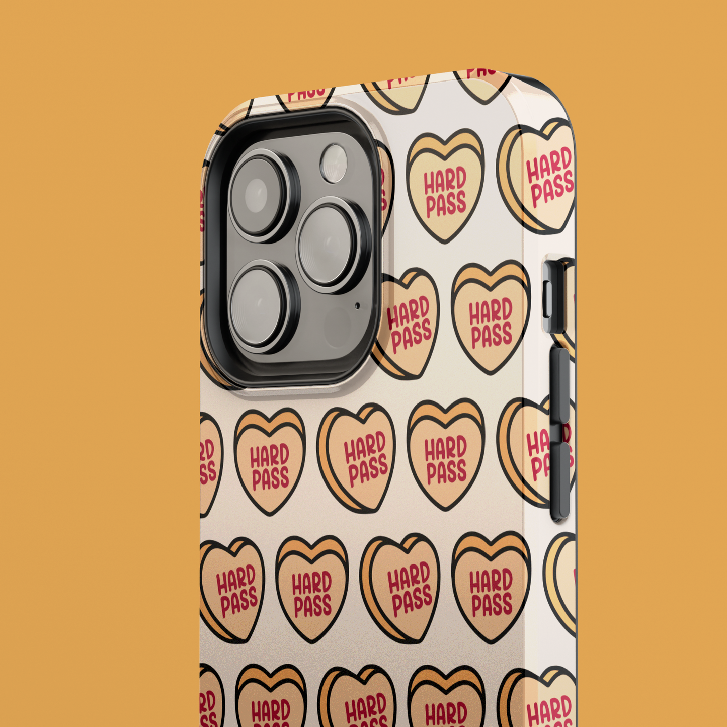 “Hard Pass” Loveheart Phone Case