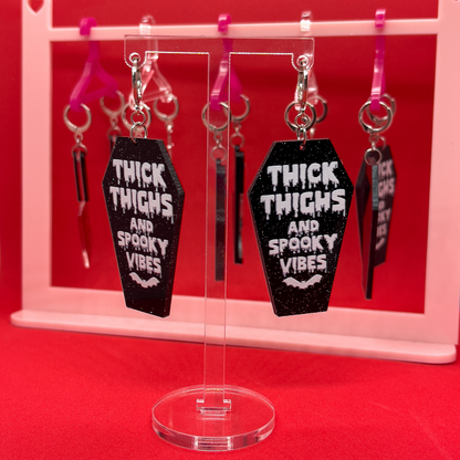 Thick Thighs & Spooky Vibes Earrings