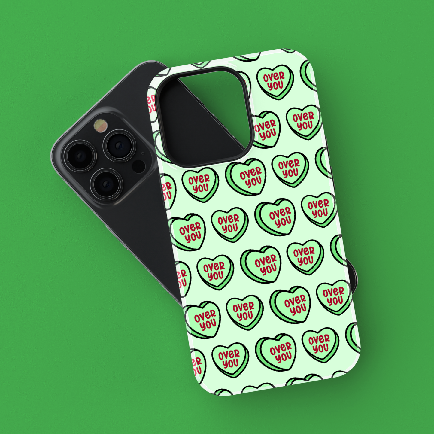 “Over You” Loveheart Phone Case