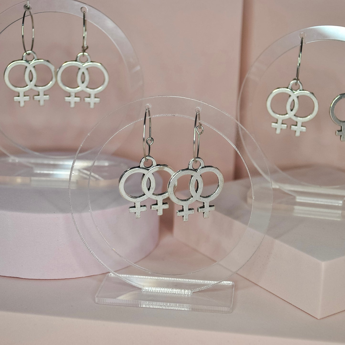 Double Venus Hoop Earrings - Lxyclr Authentic