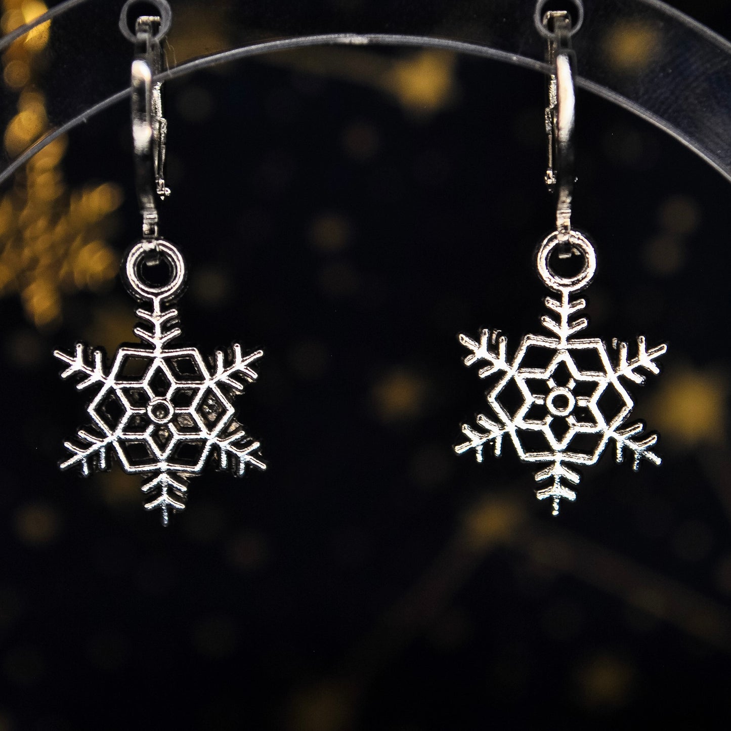 Classic Snowflake Earrings