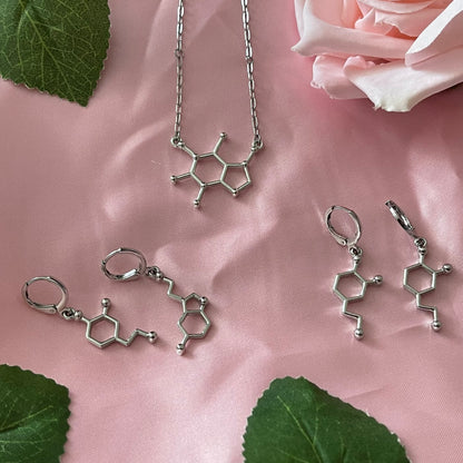 Serotonin Huggie Hoop Earrings - Lxyclr Authentic