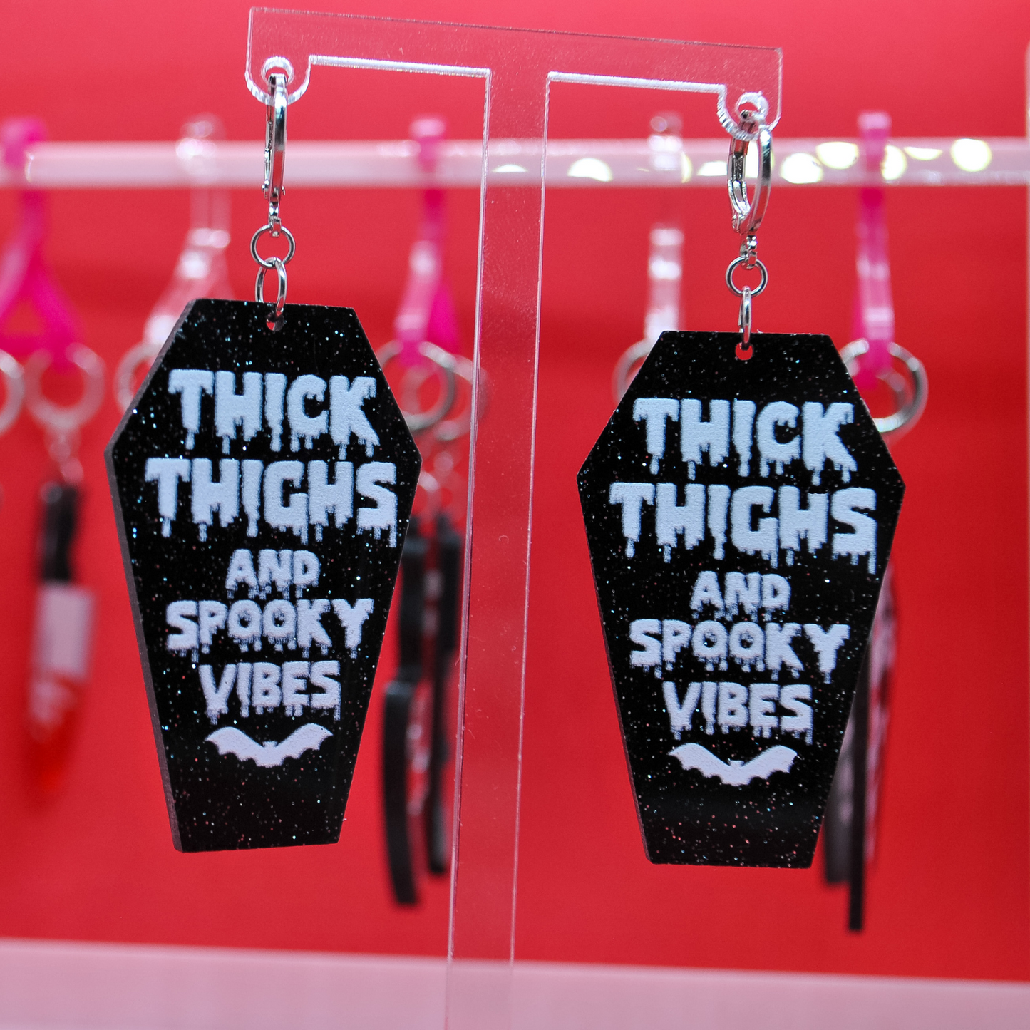 Thick Thighs & Spooky Vibes Earrings