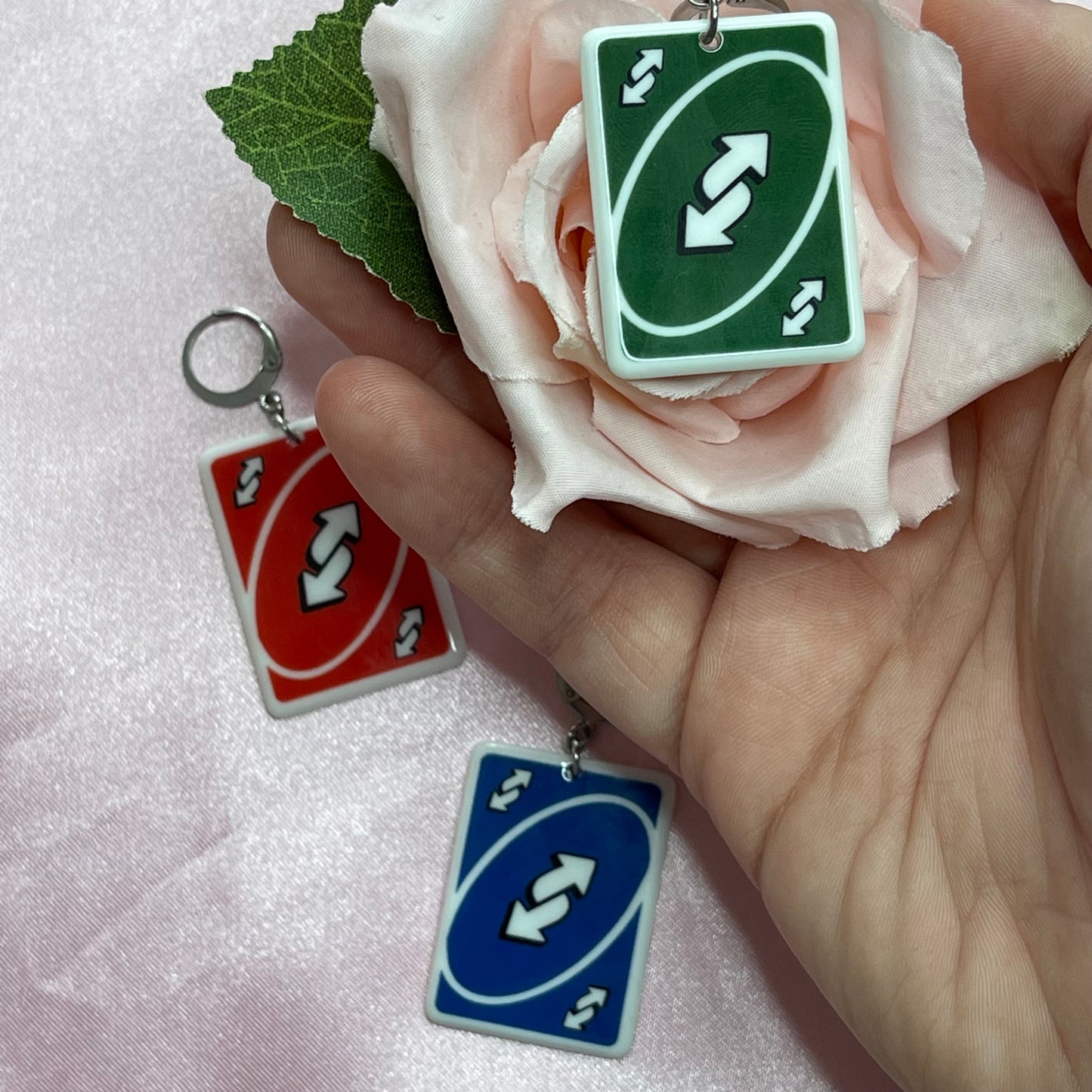 'Uno' Switch Card Earrings - Lxyclr Authentic