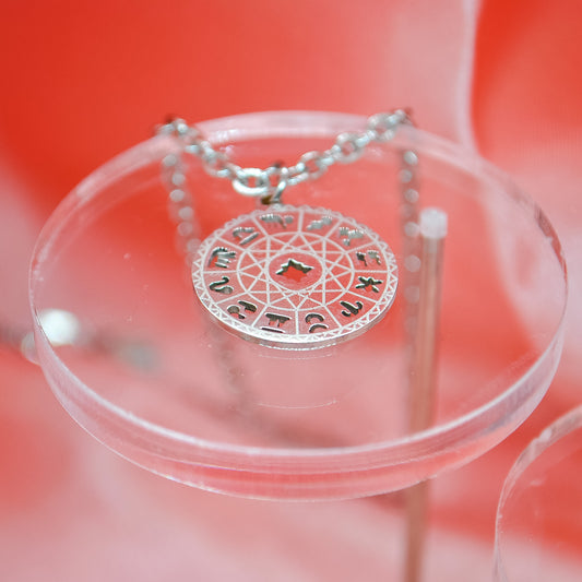 Zodiac Disc Chain Necklace