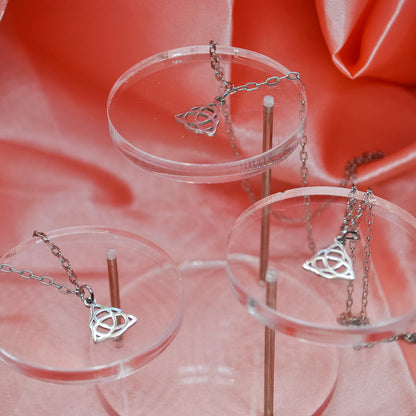 Triquetra Charm Chain Necklace