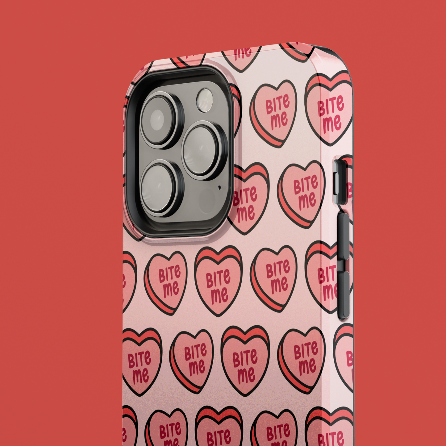 “Bite Me” Loveheart Phone Case