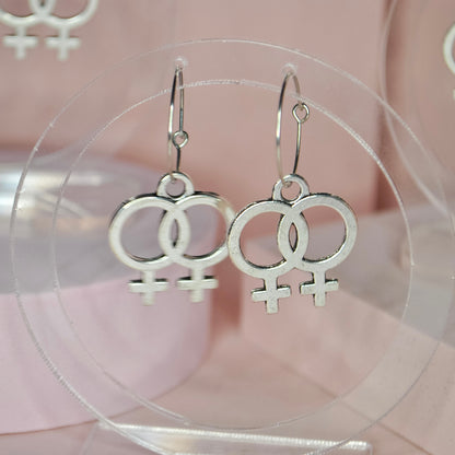 Double Venus Hoop Earrings - Lxyclr Authentic