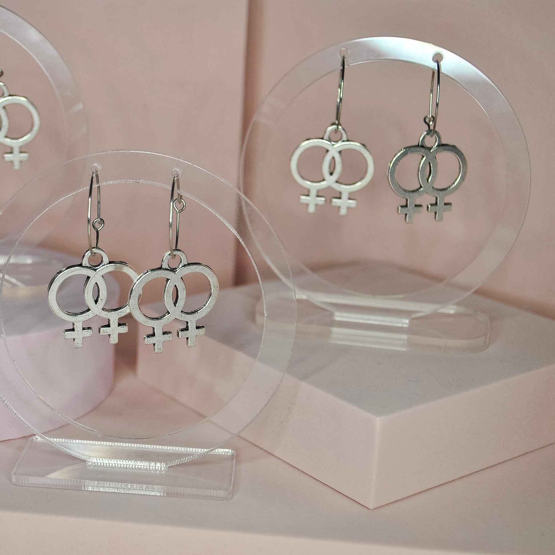 Double Venus Hoop Earrings - Lxyclr Authentic